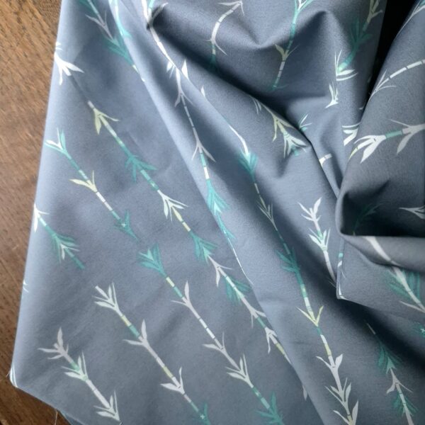 Tissu coton "Bamboo Shoots" - Collection Pandalicious