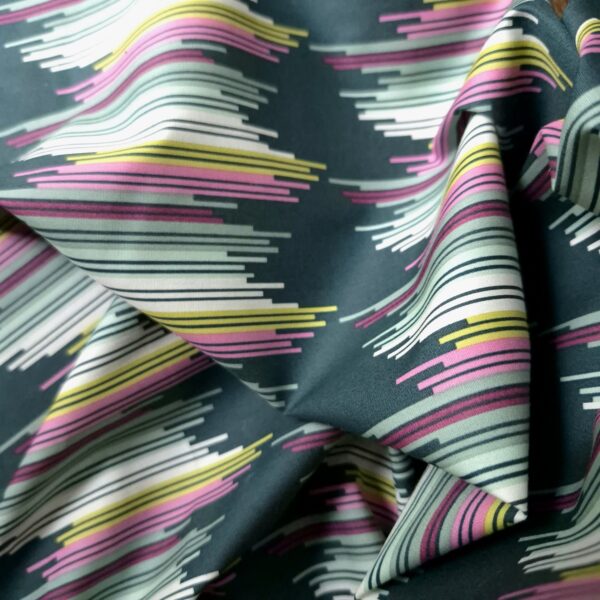Tissu coton "Très Streaked" - Collection Joie de vivre