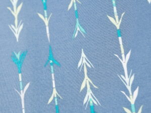 Tissu imprimé pour enfant - motif bambou / asie - Atelier Inika