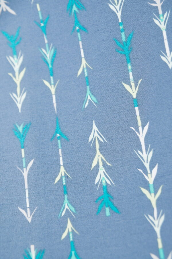 Tissu imprimé pour enfant - motif bambou / asie - Atelier Inika