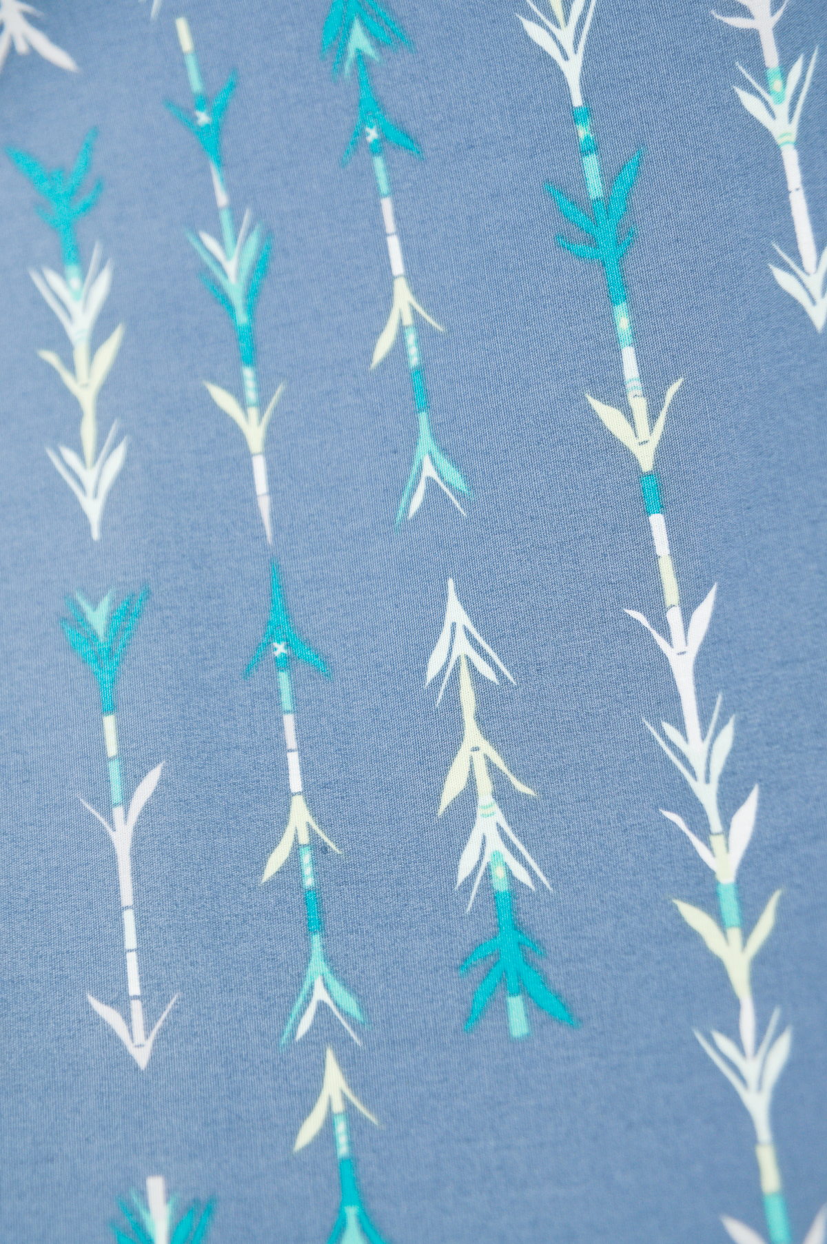 Tissu imprimé pour enfant - motif bambou / asie - Atelier Inika