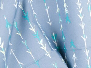 Tissu imprimé pour enfant - motif bambou / asie - Atelier Inika