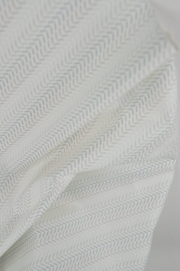 Tissu coton imprime motif délicat graphique - Atelier Inika
