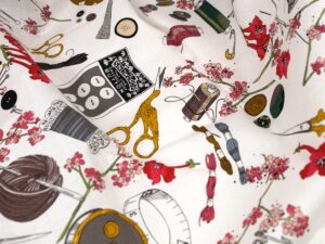 Tissu Alexander Henry - Accessoires de Couture - Ghastlies - Atelier Inika