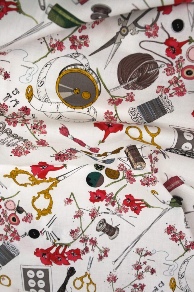 Tissu Alexander Henry - Accessoires de Couture - Ghastlies - Atelier Inika