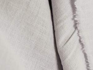 Tissu lin lavé au mètre - blanc - Atelier Inika | Mercerie en ligne