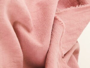 Tissu lin lavé au mètre - vieux rose - Atelier Inika | Mercerie en ligne