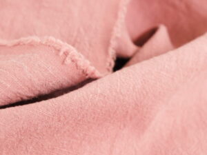 Tissu lin lavé au mètre - vieux rose - Atelier Inika | Mercerie en ligne