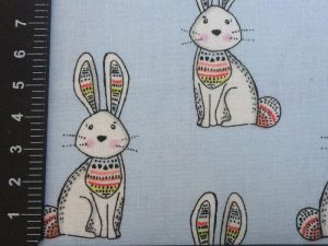 Tissu coton "Mes beaux lapins" - Collection Woodland Tribe – Image 2