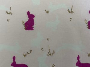 Tissu jersey "Lapins" – Image 1