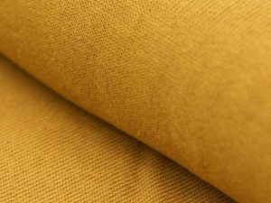 Tissu maille bébé ocre