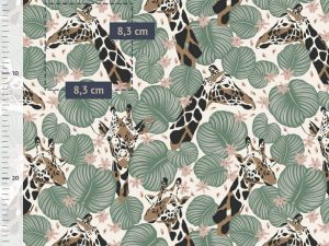 Tissu coton imprimé "Girafes" – Image 2