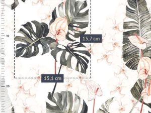 Tissu coton imprimé "Juste une rose" – Image 2