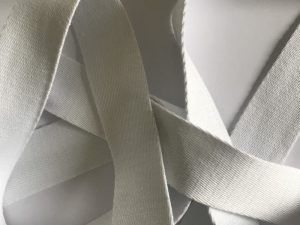 Sangle 40 mm - blanc - 100% coton – Image 1