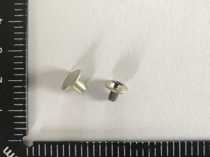 Vis Chicago - 9 mm - Argent vieilli (lot de 10) – Image 2