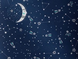 Tissu jersey numérique ma lune
