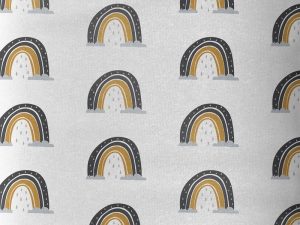 Tissu jersey "Pluie d'arc-en-ciel" – Image 1