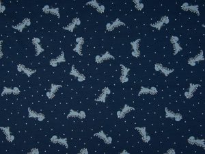 Tissu jersey "Dino" - bleu
