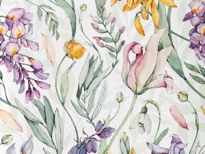 Tissu coton Premium "floral"