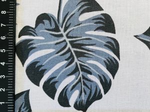 [Coupon 80 cm] Tissu coton imprimé "Feuilles de savane" – Image 2