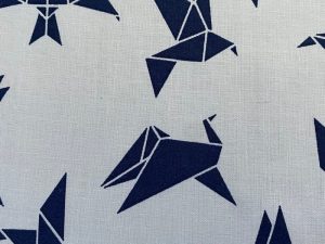 [Coupon 80 cm] Tissu coton imprimé "Origami" – Image 1