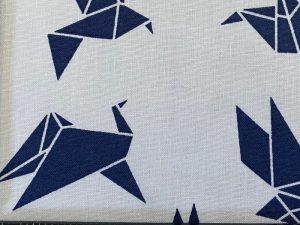 [Coupon 80 cm] Tissu coton imprimé "Origami" – Image 2