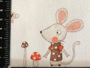 Tissu coton imprimé "Souris souris" – Image 2