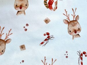 Tissu coton imprimé "Oh mon renne" – Image 3