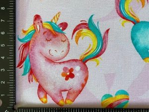 Tissu coton imprimé "Poney" – Image 2