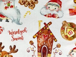 TISSU COTON NOEL
