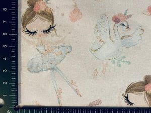 Tissu coton imprimé "Ballerines" – Image 2