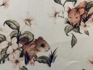 Tissu coton imprimé "Souris des Champs" – Image 2