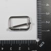 Boucle coulissante nickelé 20*12mm