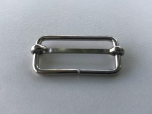 Boucle coulissante nickelé 30 *13mm