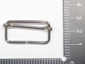 Boucle coulissante nickelé 30 *13mm