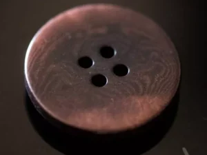 Bouton corozo naturel - 15 mm - Bouton sans plastique - Atelier Inika - Mercerie créative et responsable