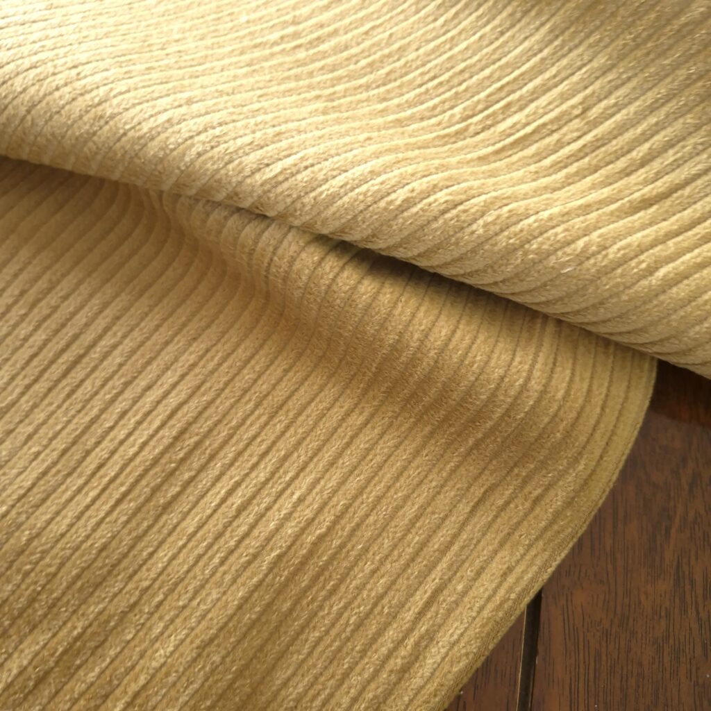 Tissu velours côtelé 4,5w - Curry