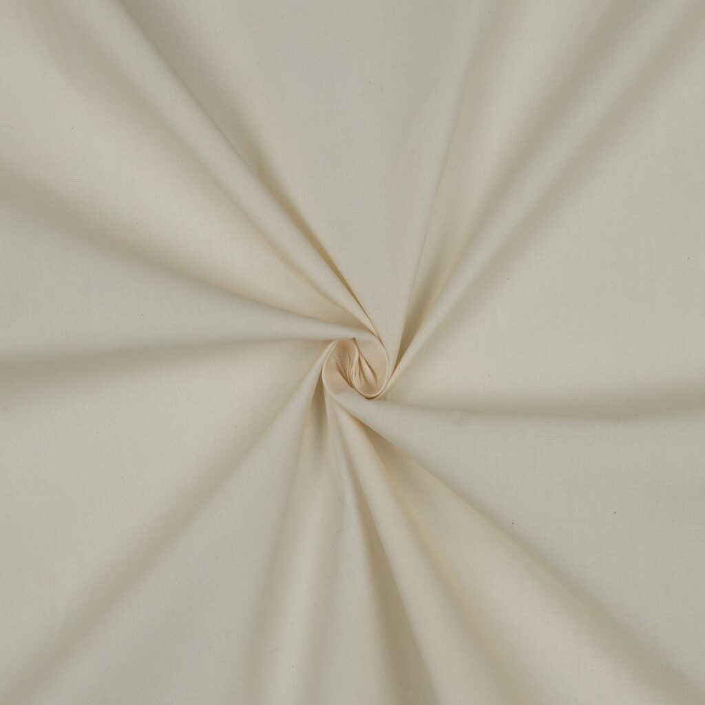 Tissu coton grège non lavé - ameublement, décoration - au mètre | Atelier Inika