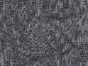 Tissu lin et coton Herringbone - chevron | Atelier Inika