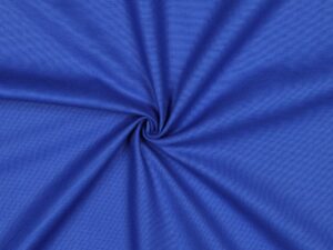 Tissu toile de coton - bleu cobalt - au mètre | Atelier Inika