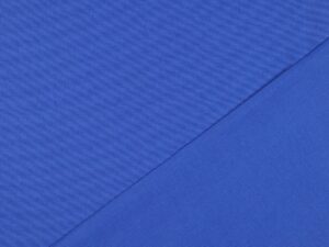 Tissu toile de coton - bleu cobalt - au mètre | Atelier Inika