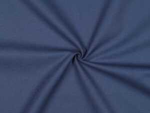 Tissu Twill de coton (tissage sergé) - Marine - Atelier Inika