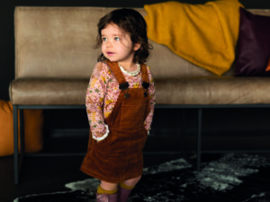 Tissu velours côtelé 4.5W en 100 % coton - projet couture enfant