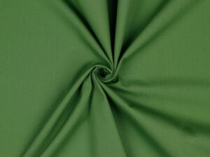 Tissu popeline de coton biologique - couleur vert forêt - au mètre - Atelier Inika