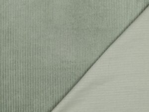 Tissu velours côtelé 4,5 W - Vert Sauge - tissu au mètre en ligne - Atelier Inika