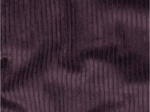 Tissu velours côtelé 4,5 W - Aubergine violet - 100 % coton - Atelier Inika tissus en ligne pour couture